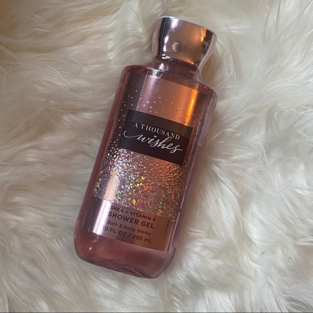 3 /$25 bath and body works 1000 wishes shower gel